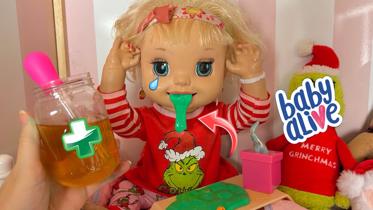 BABY ALIVE Danielle has the Flu! 🤮