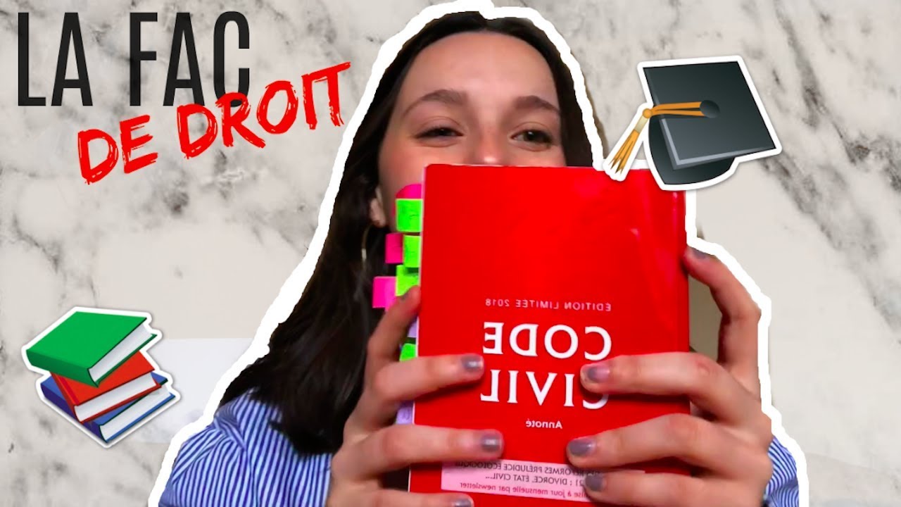 LA FAC DE DROIT C'EST COMMENT?