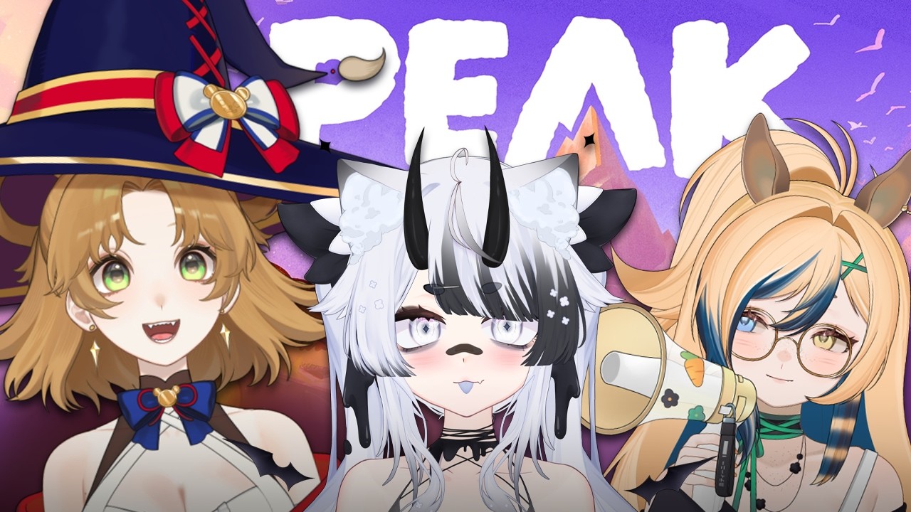 me & the baddies i pulled by being a silly little guy 【PEAK】 @bearthewitchvtuber  @izumiteeny