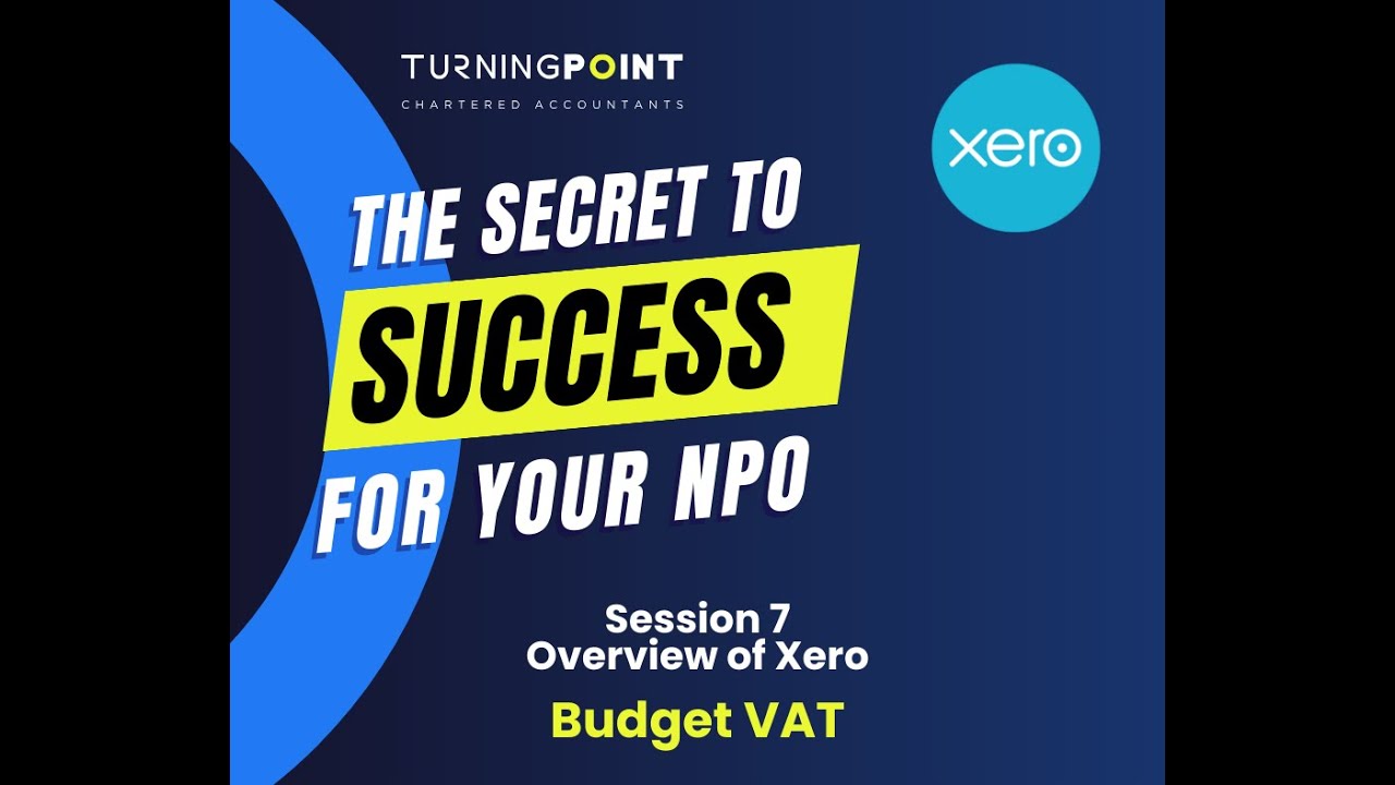 How to Run a Budget Variance Report in Xero | Budget vs Actual for NPOs (South Africa)