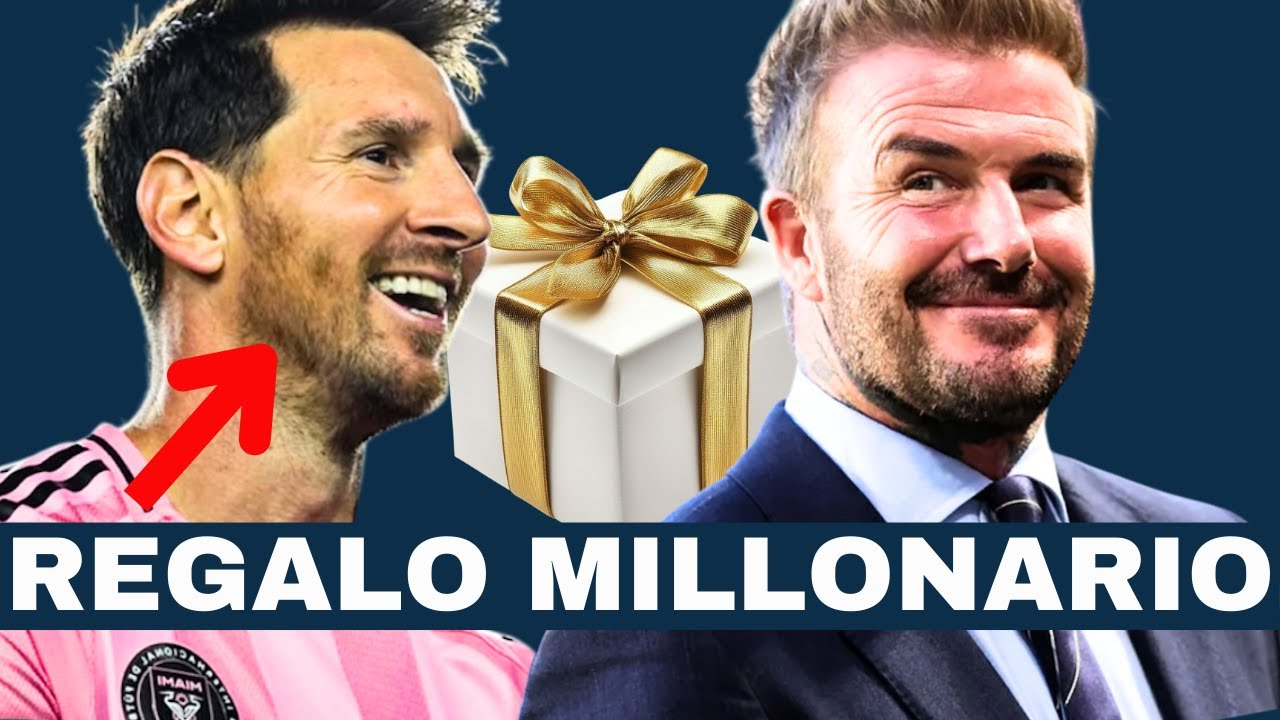 DAVID BECKHAM y el REGALO MILLONARIO A LIONEL MESSI con el que CAMBIA TODO EN INTER MIAMI