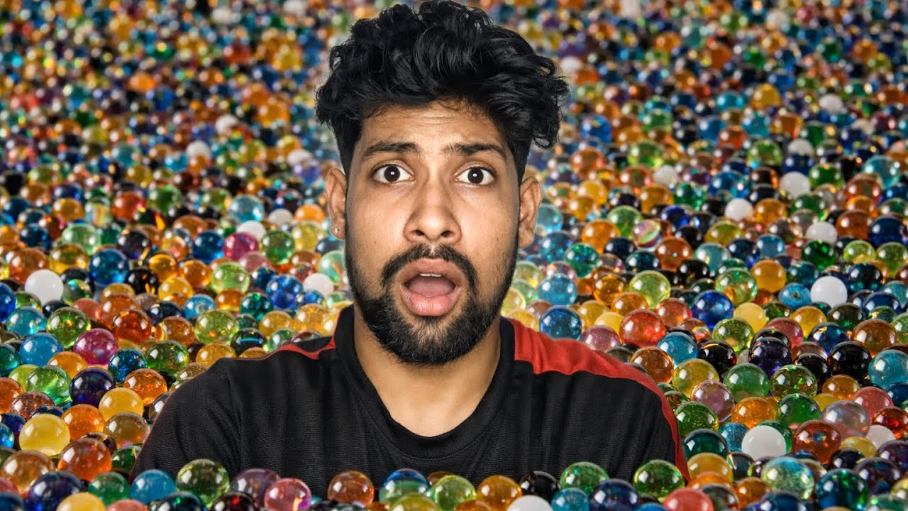 I Put 10,000 Thousand Orbeez In My Backyard 