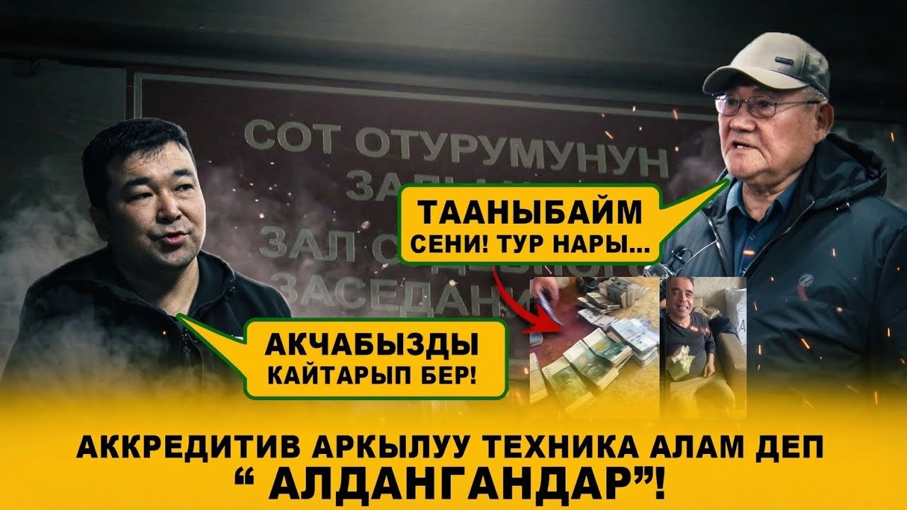 Аккредитив аркылуу техника алам деп “ АЛДАНГАНДАР”!