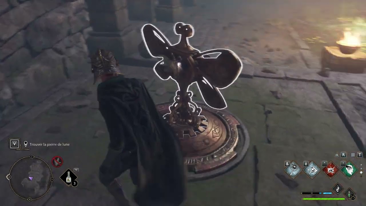 Hogwarts legacy jardin de pierre de lune