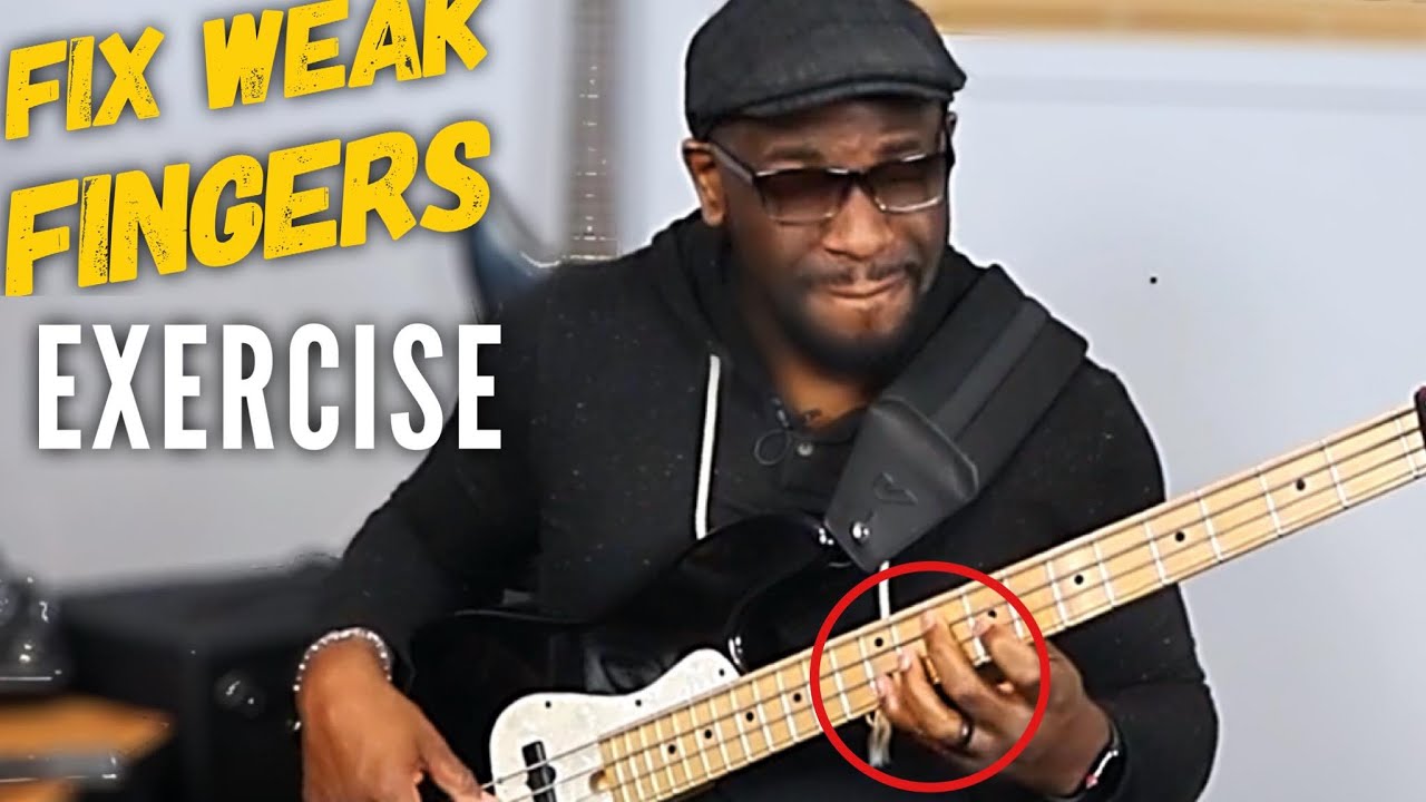 Weak Finger Workout For Bassists | Daric Bennett's Bass Lessons