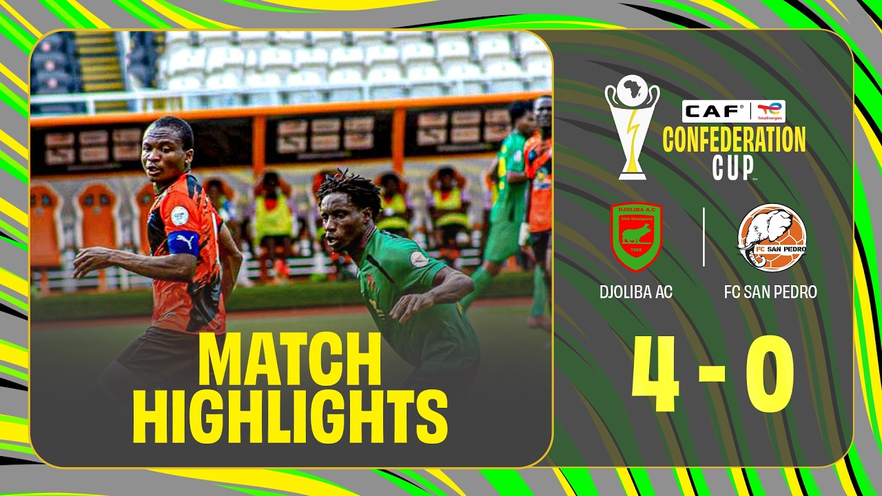 HIGHLIGHTS | Djoliba AC  🆚 FC San Pedro  | Matchday 6 | 2025-26 #TotalEnergiesCAFCC