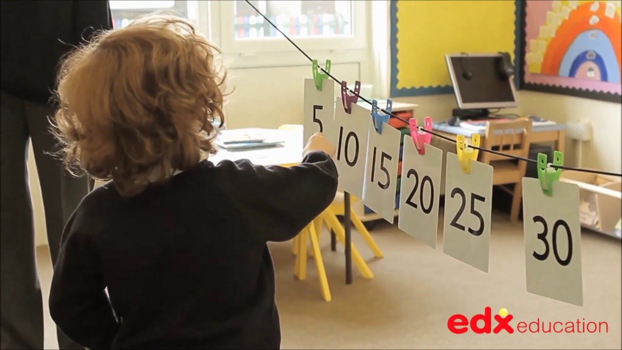 Peg Number Line - Edx Education, Early Years, Numeracy