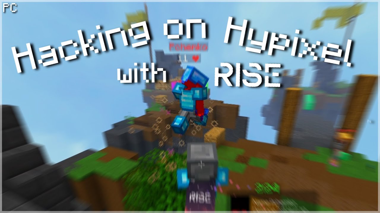 Hacking on Hypixel with Rise Client (Best Bypasses)
