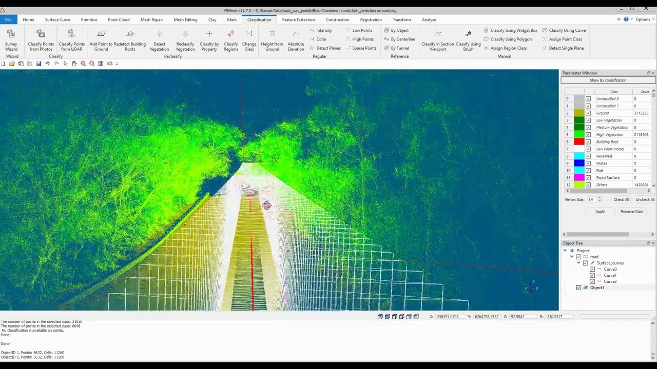 Clash Detection along Road