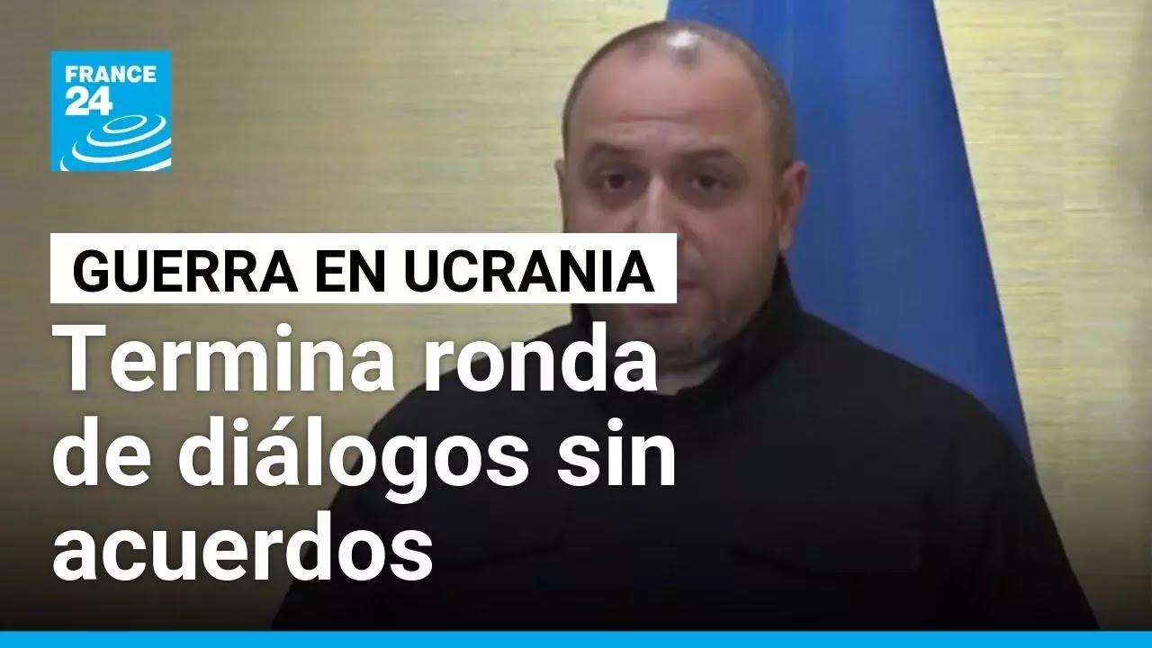 Terminan diálogos Ucrania - Rusia sin ningún acuerdo, pero con algunos avances • FRANCE 24
