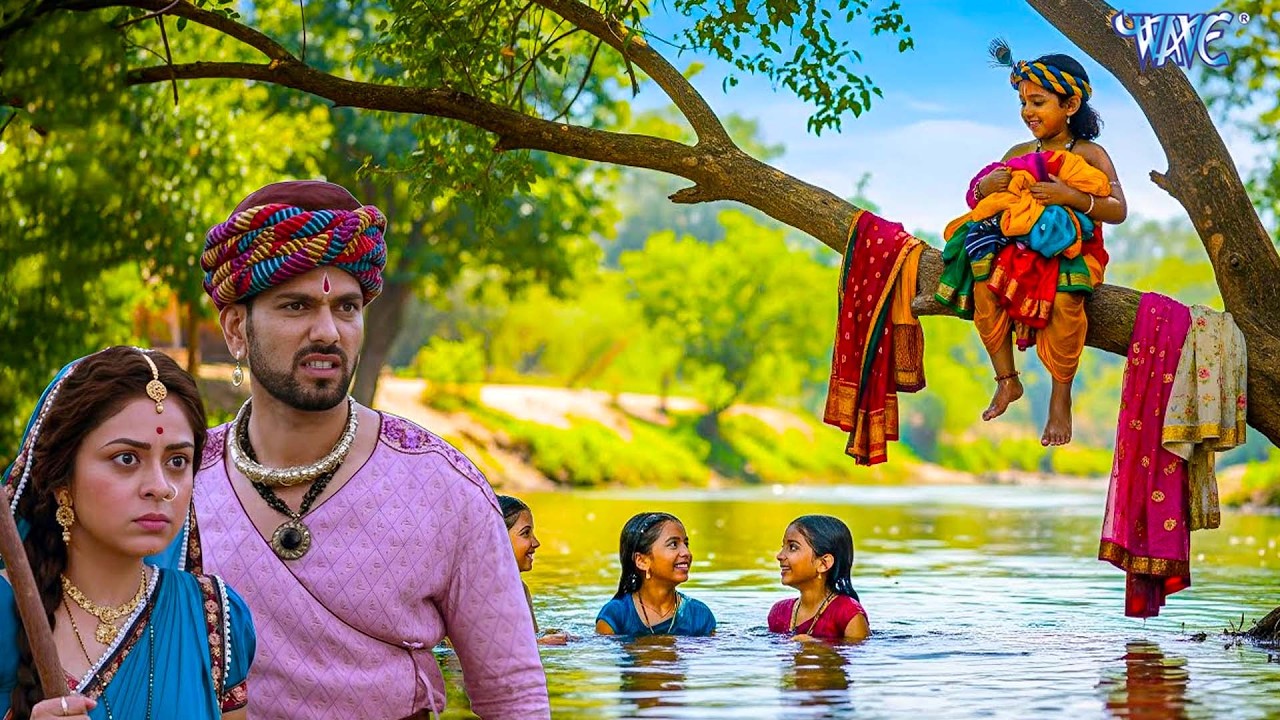 कान्हा की शरारत पर यशोदा मैया, नंद बाबा हुए गुस्सा सिखाया सबक || YMKN