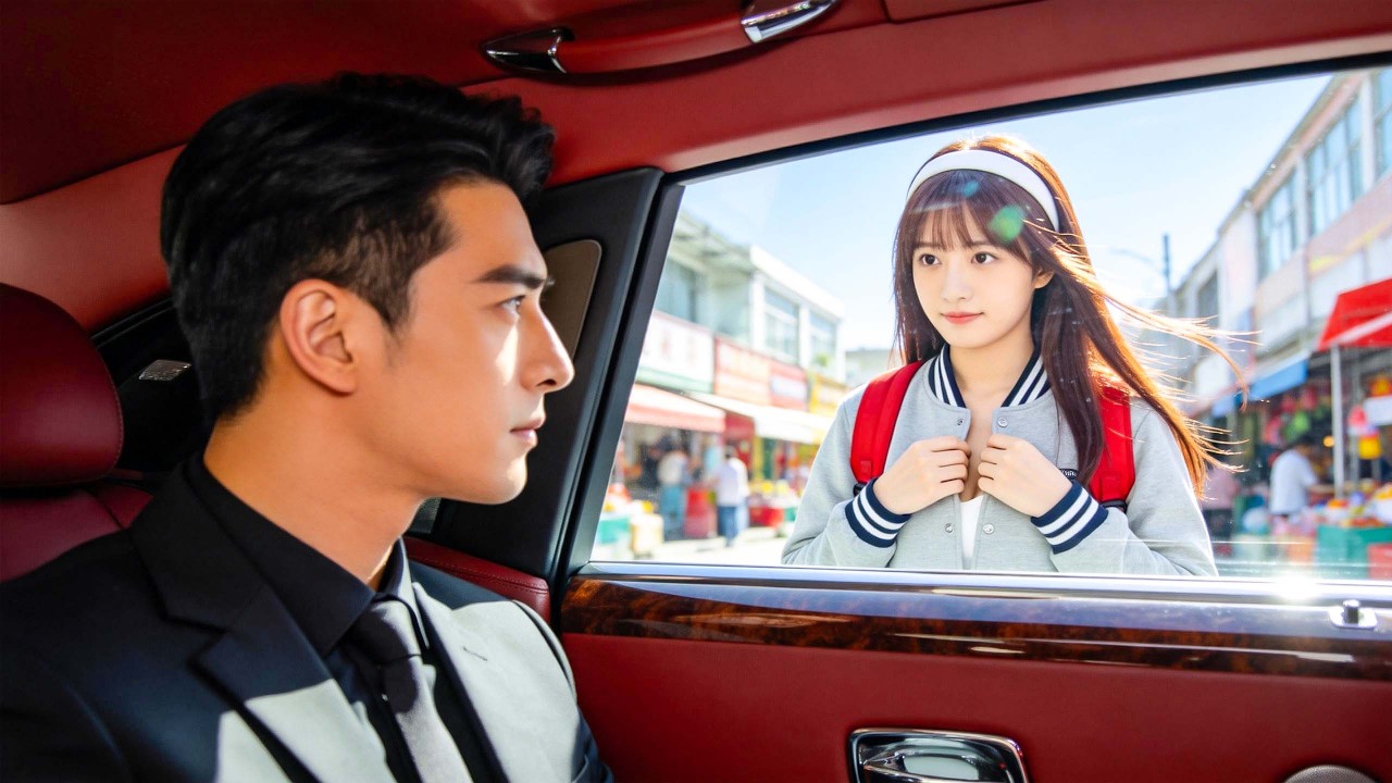 Gadis atur pakaian dalam di jendela mobil—di dalam CEO, jatuh cinta pandangan pertama