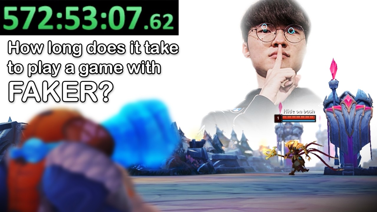 How long does it take to play a game with FAKER?