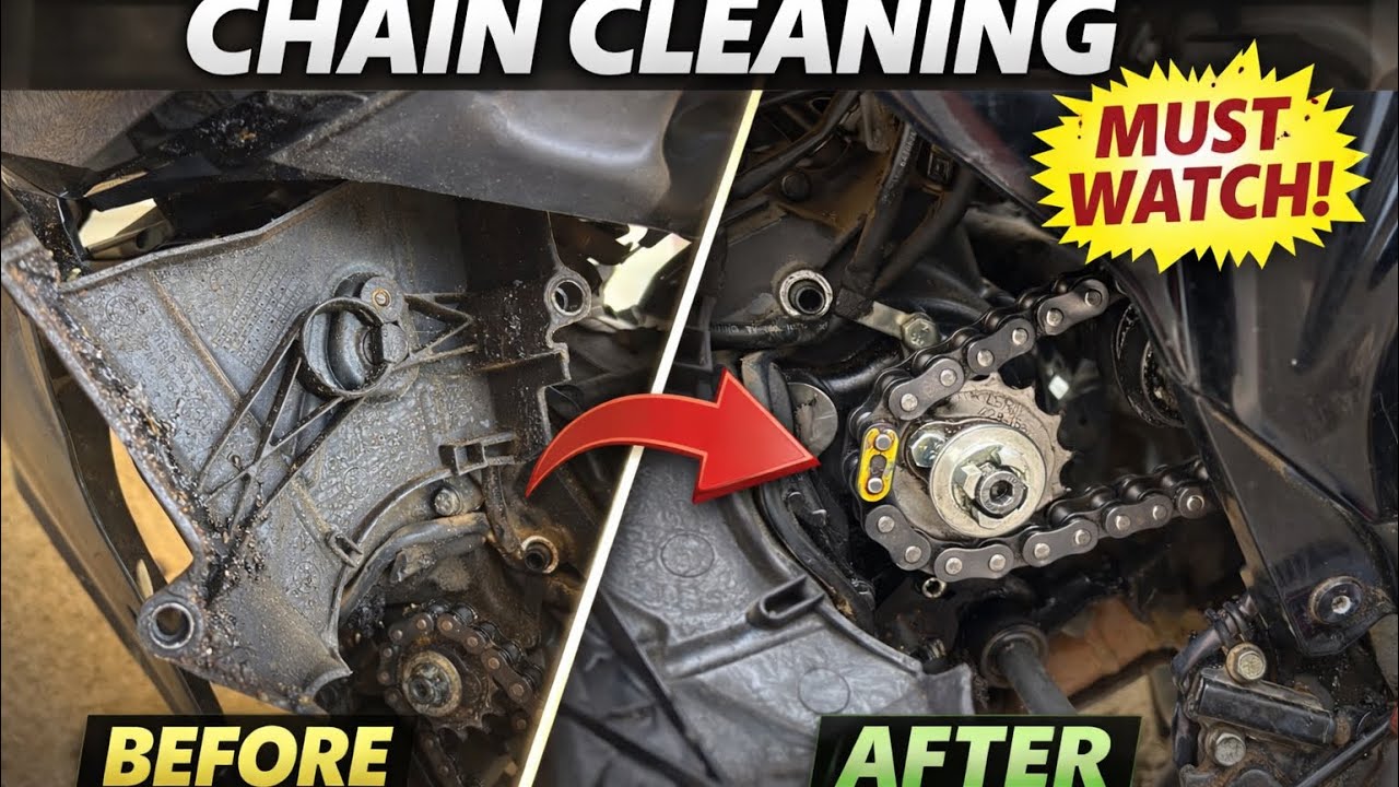 Chain Cleaning Like a Pro | Vista Cleaner + Lube | Amazing Results!