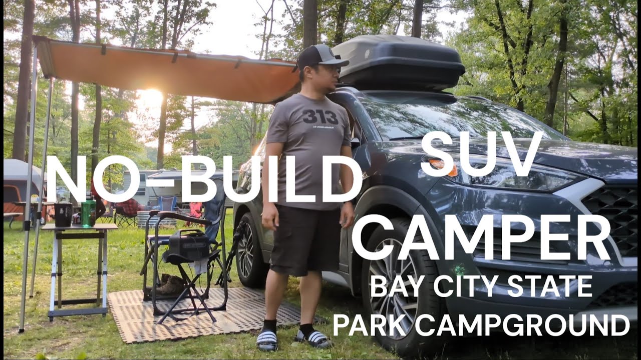 🚙 SUV Camper Adventure Begins! 🌲 Camping at Bay City State Park 🏞️