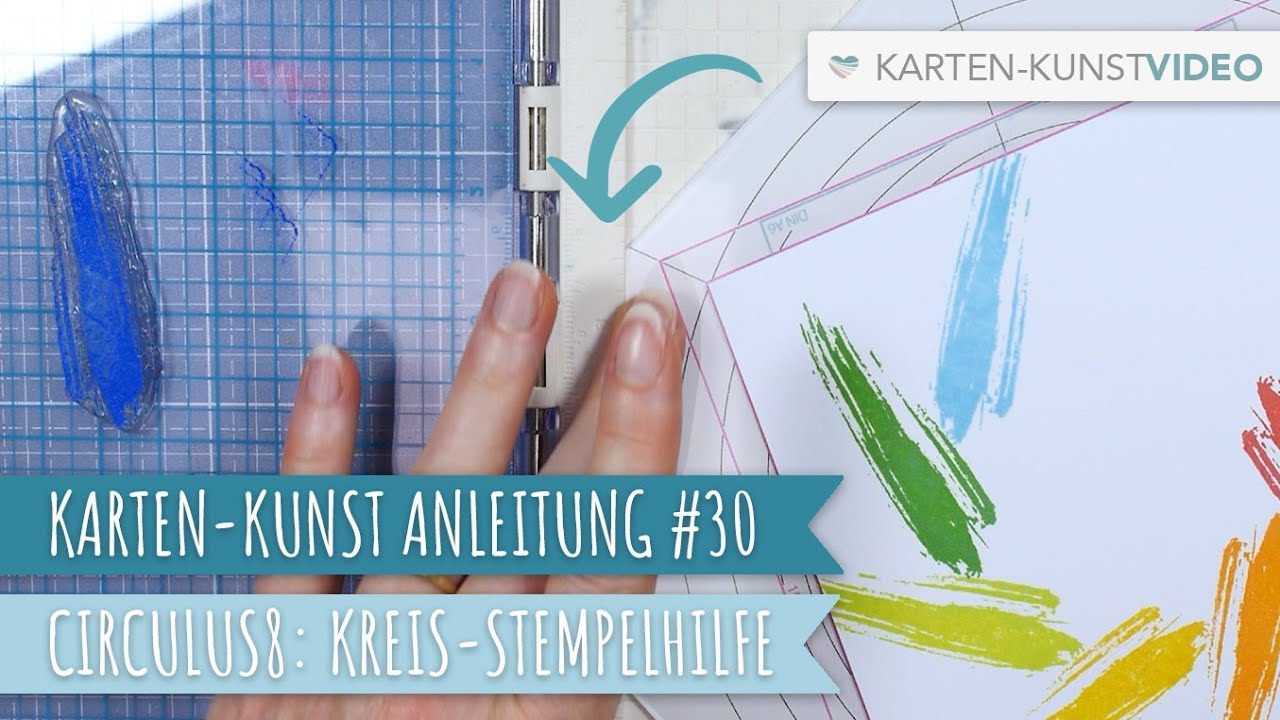 Das neue coole Kreis-Stempel-Tool Circulus8 von Karten-Kunst vorgestellt und erkl&auml;rt!