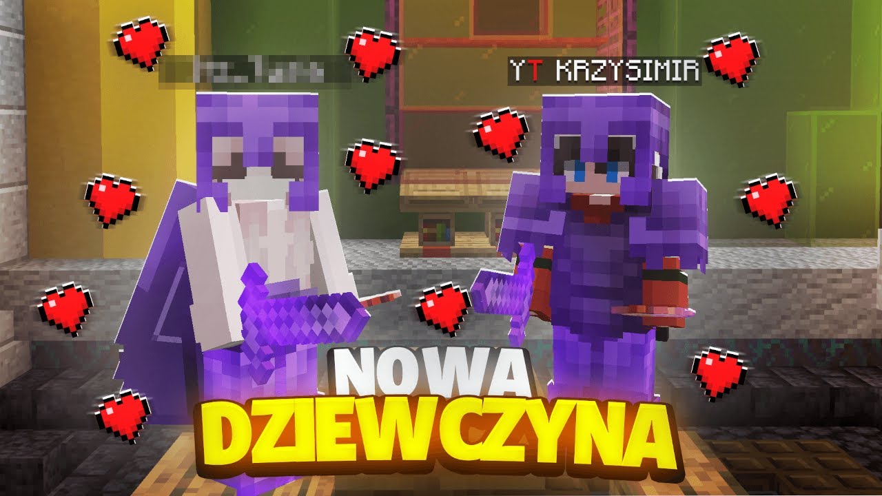 ZAGRAŁEM z MOJĄ DZIEWCZYNĄ NA BOX PVP w Minecraft