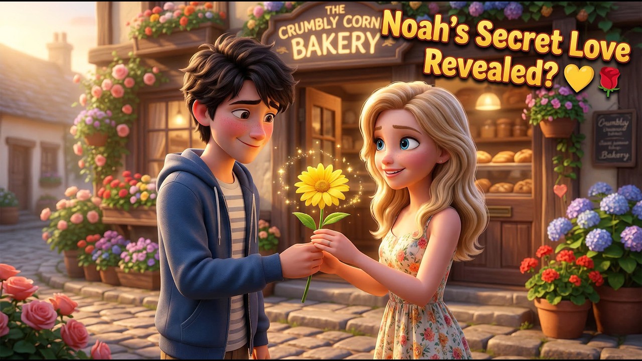 A Mystery Flower Every Morning… Who Is It For? 💌 | Learn English Through Animated Story