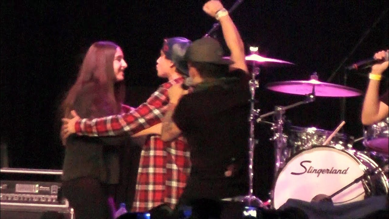 Janoskians - Luke Wins The Kiss - Brooks Brothers Dating Game DigiFest LA 12-14-13