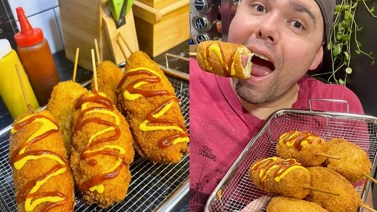 O FAMOSO HOT DOG COREANO DOS DORAMAS