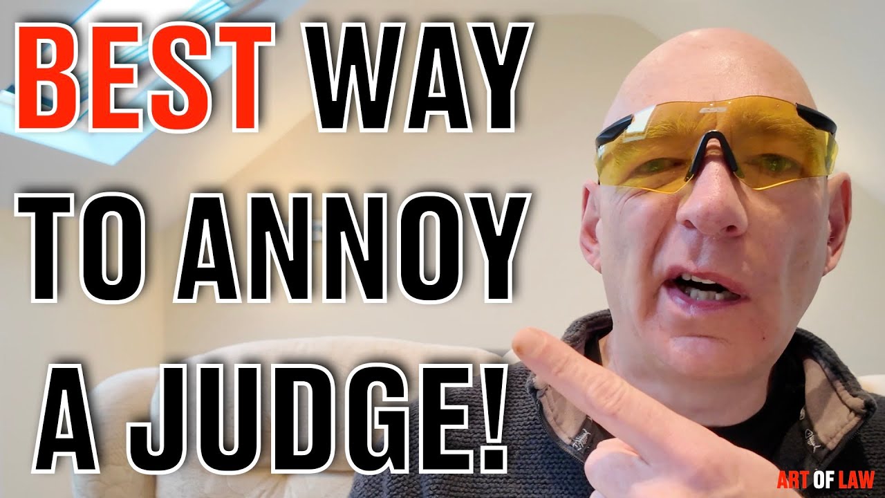 How to win your case by making the judge's job as easy as possible.