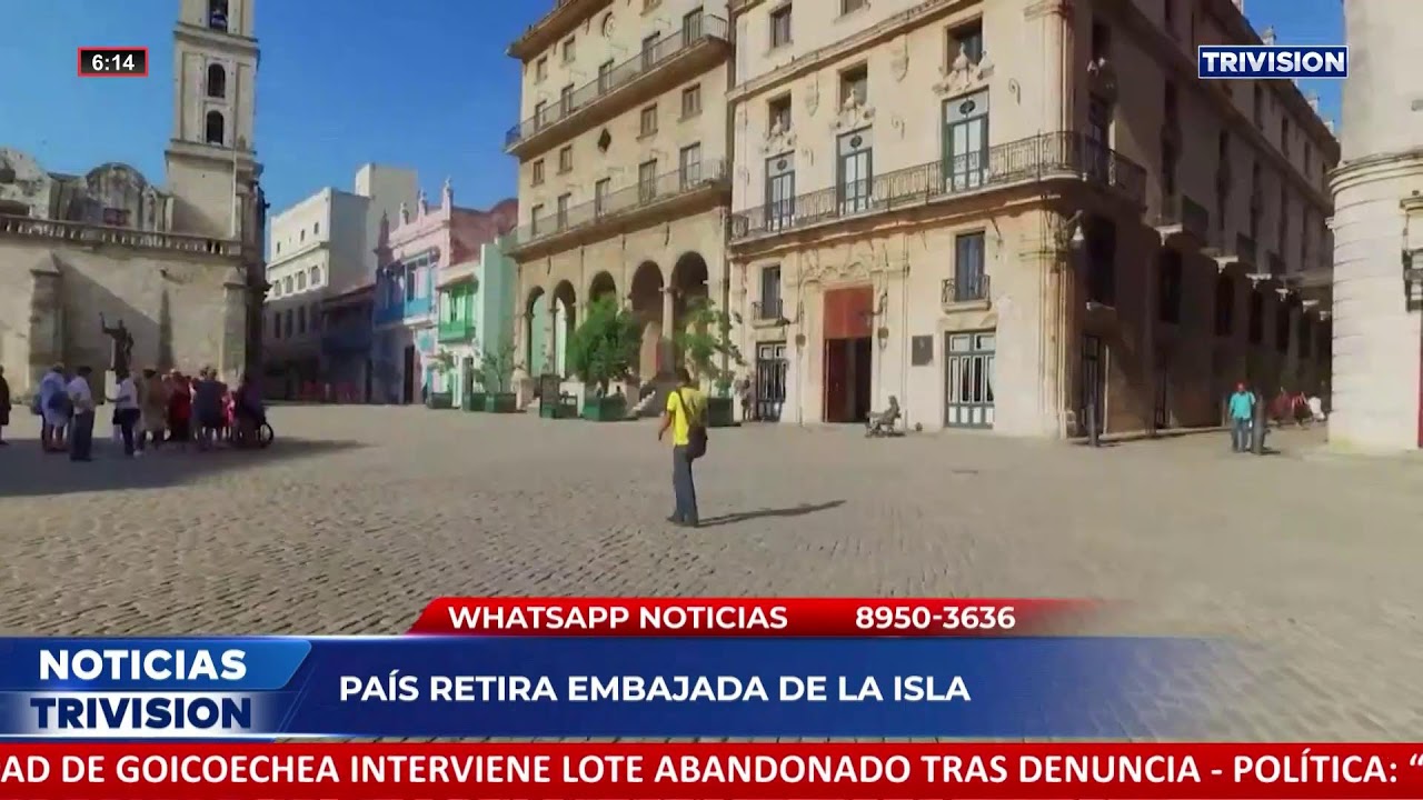 Costa Rica rompe relaciones diplomáticas con Cuba.