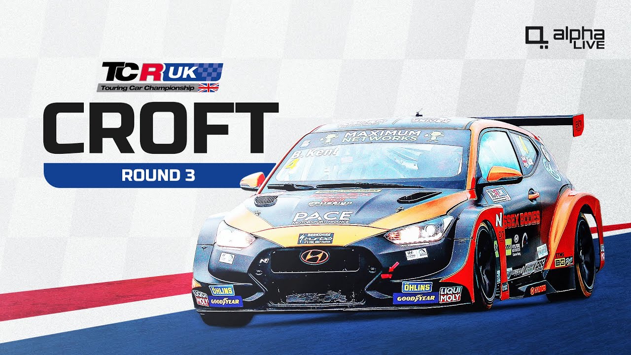 TCR UK LIVE | ROUND 3 | CROFT CIRCUIT
