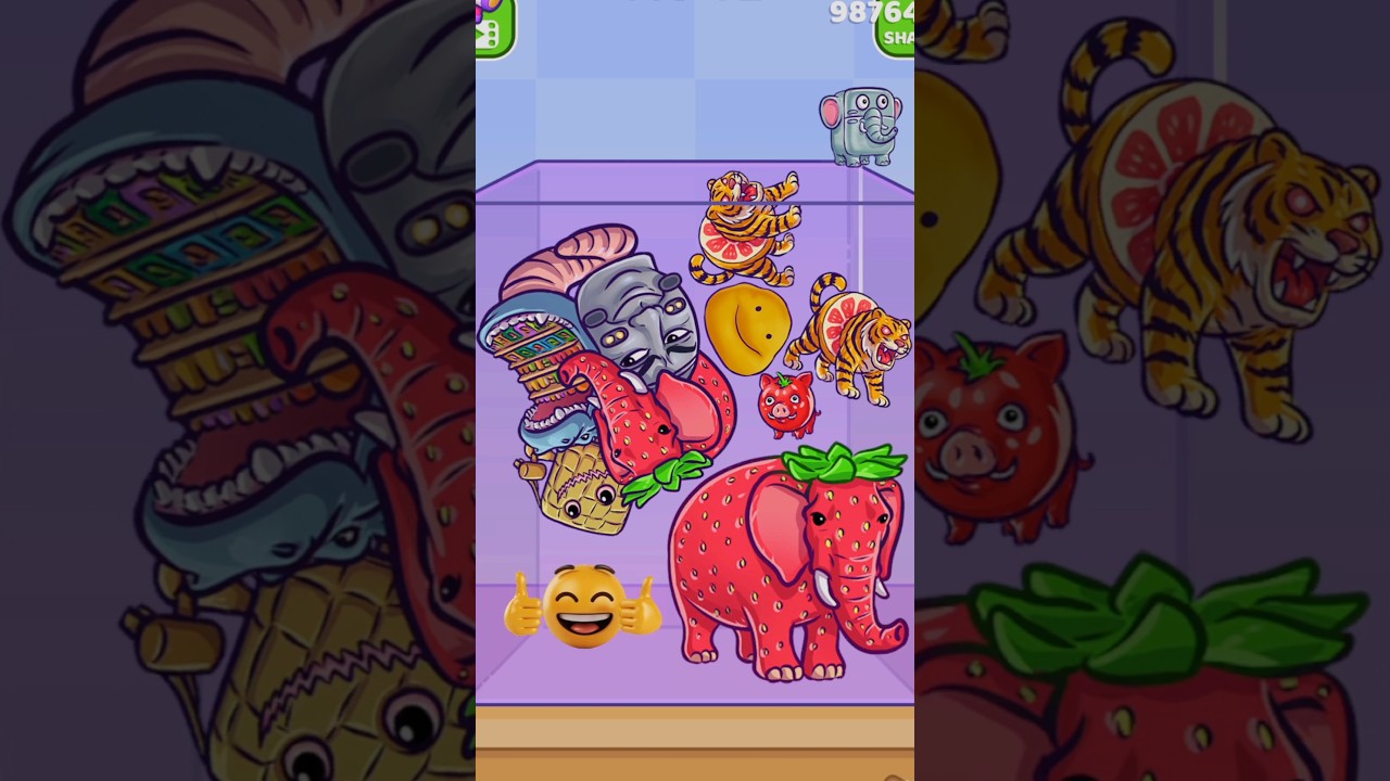 STRAWBERRY ELEPHANT 🍓🐘 DOUBLE BOSS 💥 MAX POWER MODE | Merge Fellas ⁉️ #mergefellas #usashorts #usa