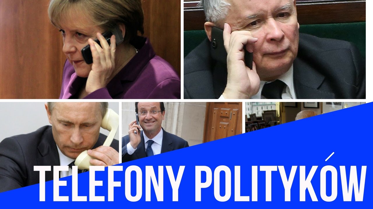 Smartfony Polityk&oacute;w - Kaczyński, Merkel, Putin, Trump [Mobidoktor]