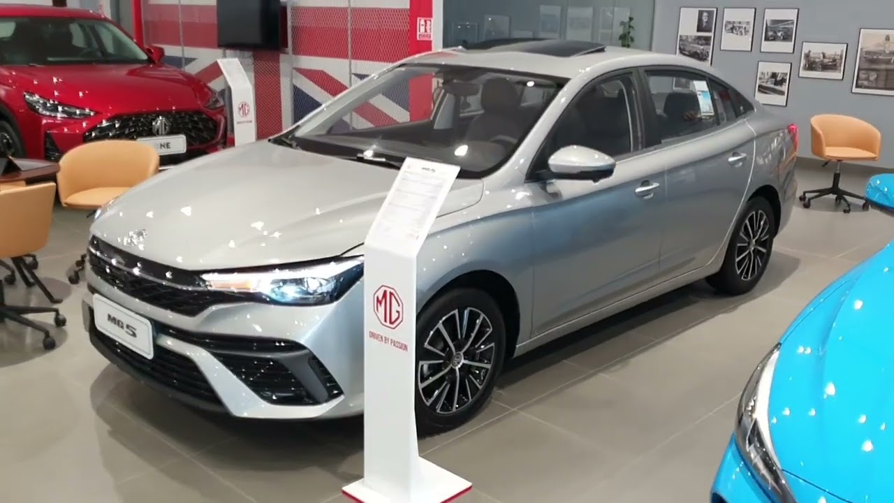 ام جي 5 موديل 2025 الشكل الجديد فئتين