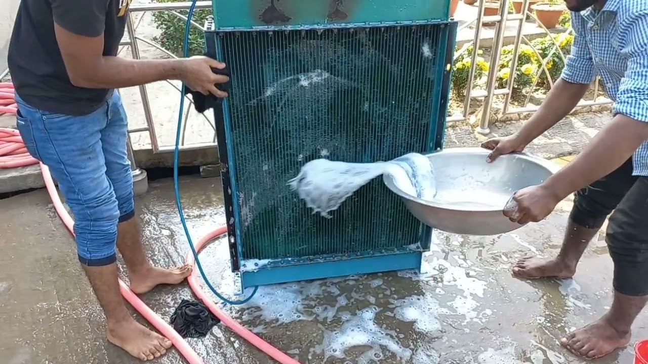 Generator Radiator Servicing