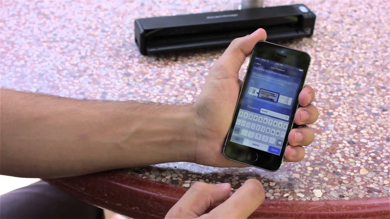 ScanSnap iX100 – How to Use Direct Connect Mode