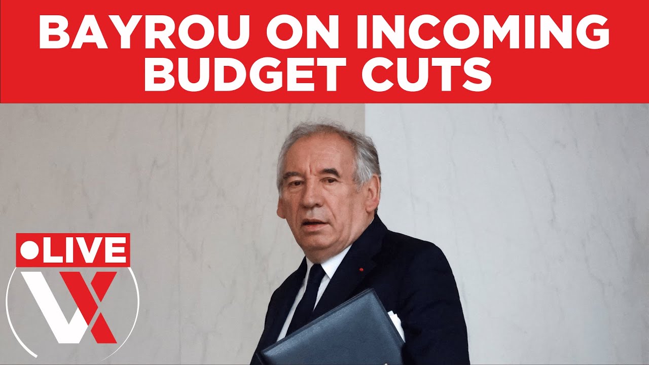 LIVE | Bayrou on France’s Budget Deficit Plans Amid Rising Tensions with Labour Unions | VERTEX
