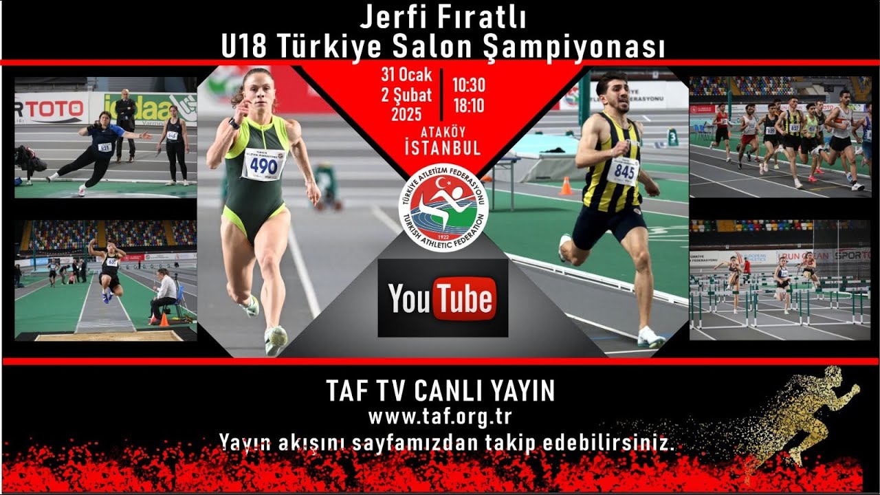 Jerfi Fıratlı U18 Türkiye Salon Şampiyonası 1.GÜN