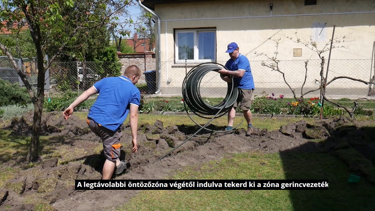Öntbolt.hu Öntözőrendszer telepítése