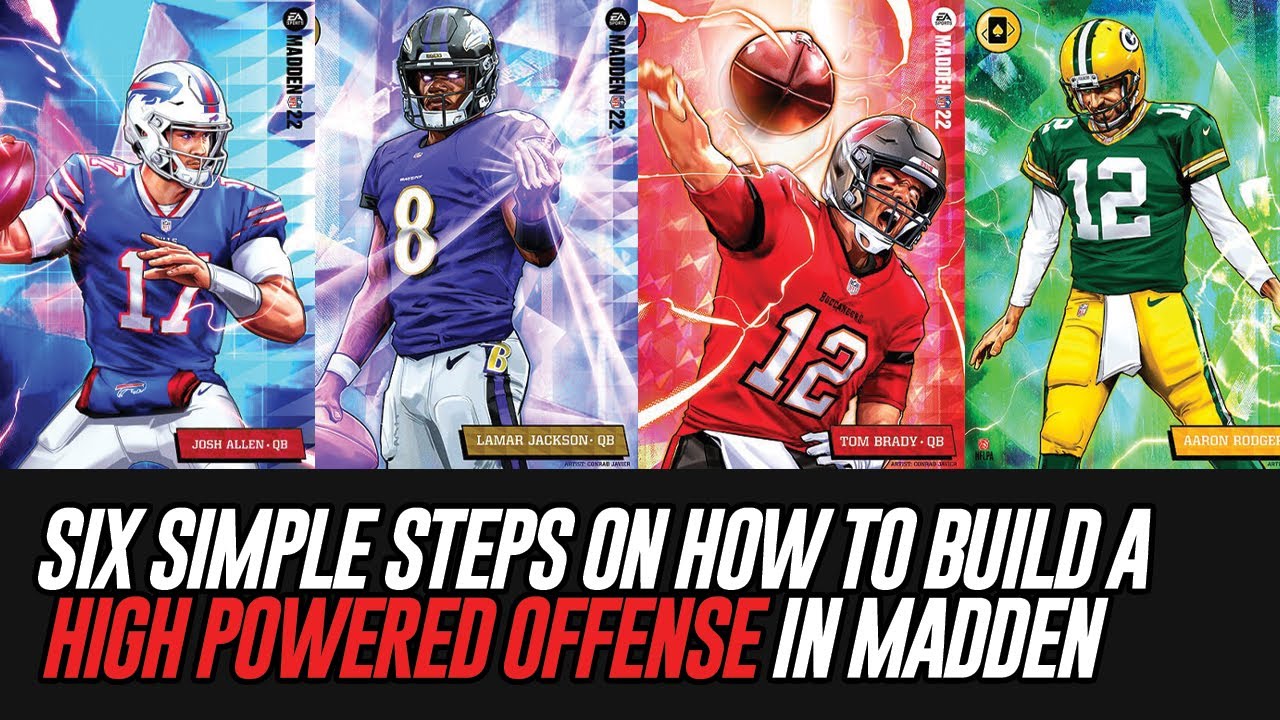 Как построить мощную наступательную схему в Madden 23!