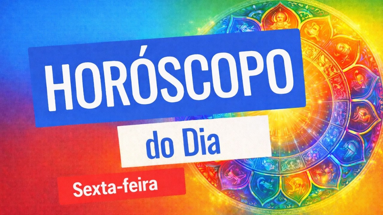 HORÓSCOPO DO DIA  SEXTA FEIRA 13/03/2026
