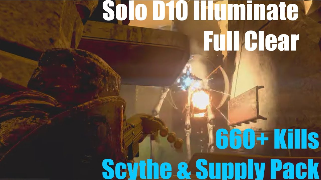 Helldivers 2 | Scythe & Supply Pack — Solo D10 Illuminate — 660+ Kills — Full Clear