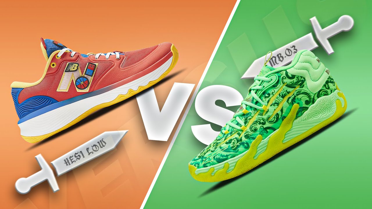 PUMA MB 03 VS NEW BALANCE HESI LOW