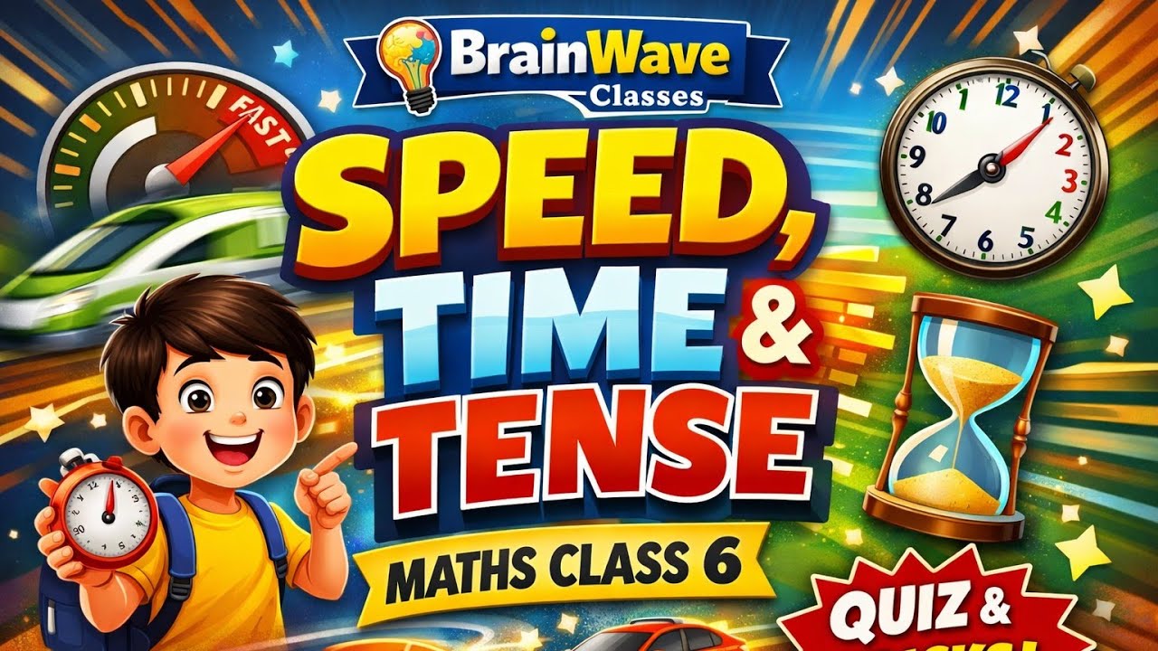 Speed Distance and Time detailed explanation Class 6th 