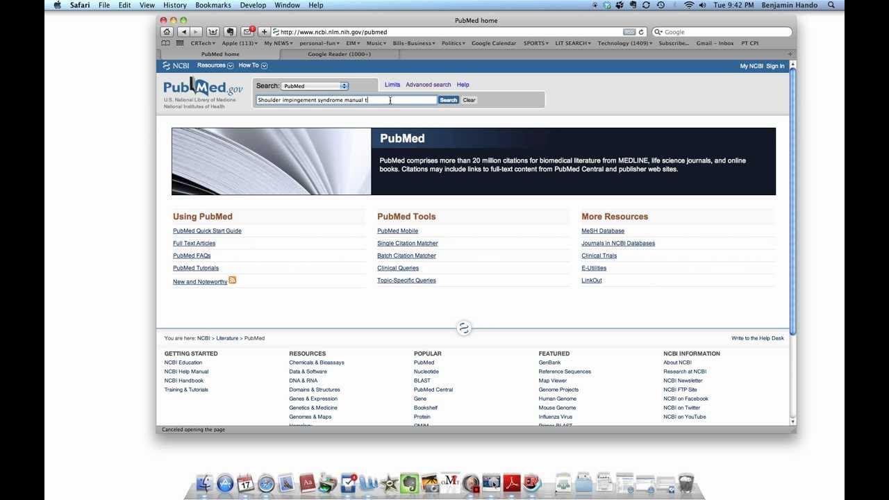Pubmed RSS Feeds - Screencast Tutorial (Stay Up To Date on Research)