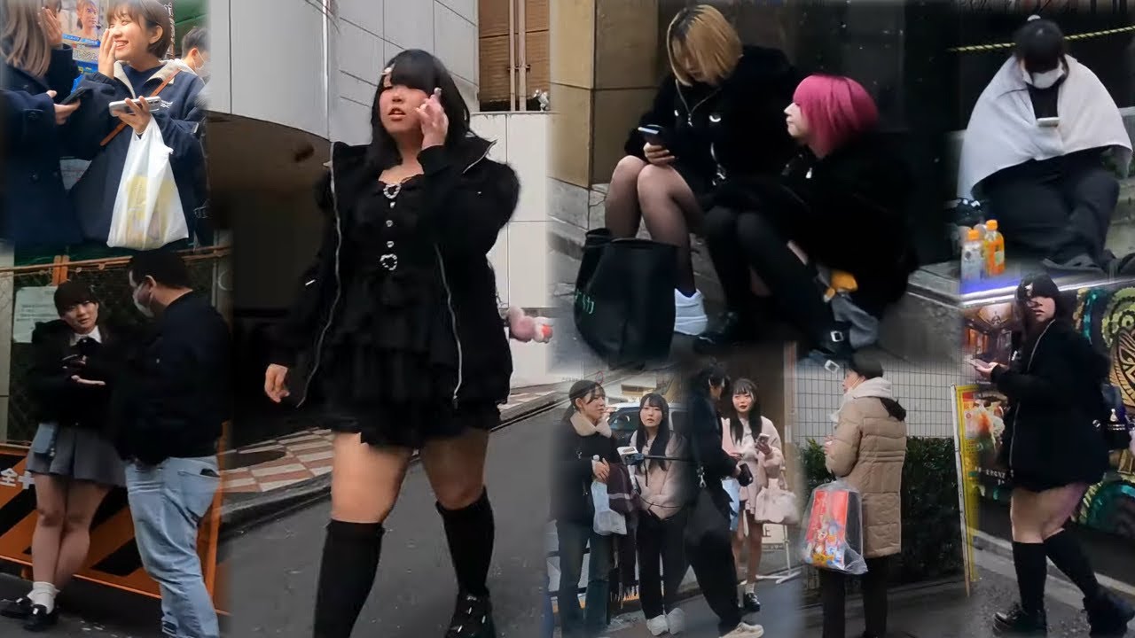 1月下旬土曜日の大久保・歌舞伎町周辺