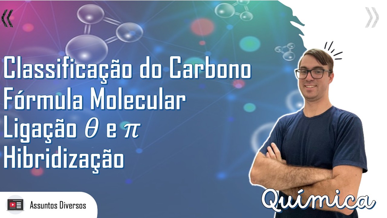 Hibridização | Ligação Sigma e Pi | Classificação do Carbono | Fórmula Molecular
