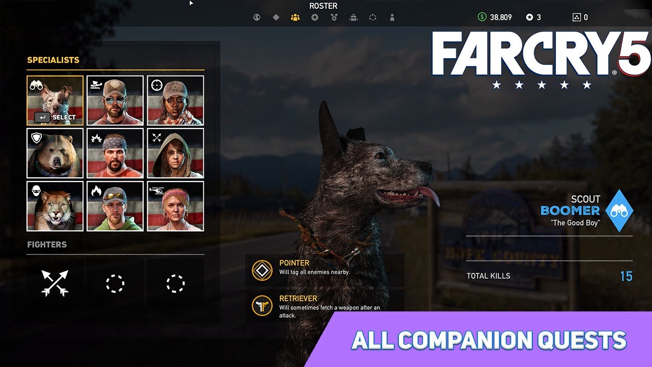 Far Cry 5 - All Companion Quests