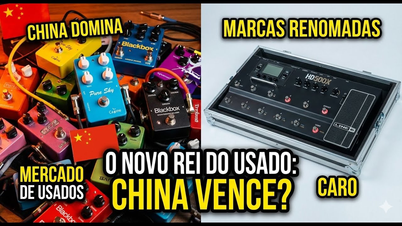A China dominou o mercado musical de usados ?