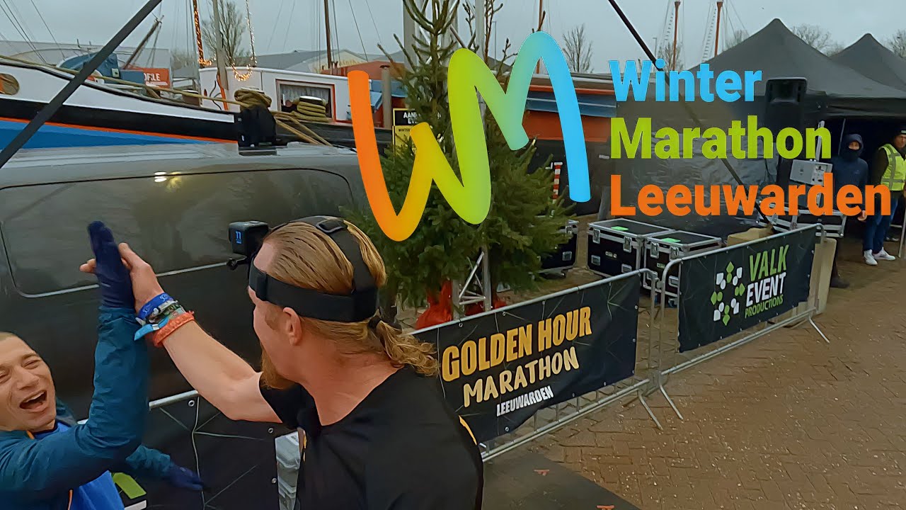 Winter Marathon Leeuwarden 2024 - A 15km Running Match - Virtual Run - Treadmill Run