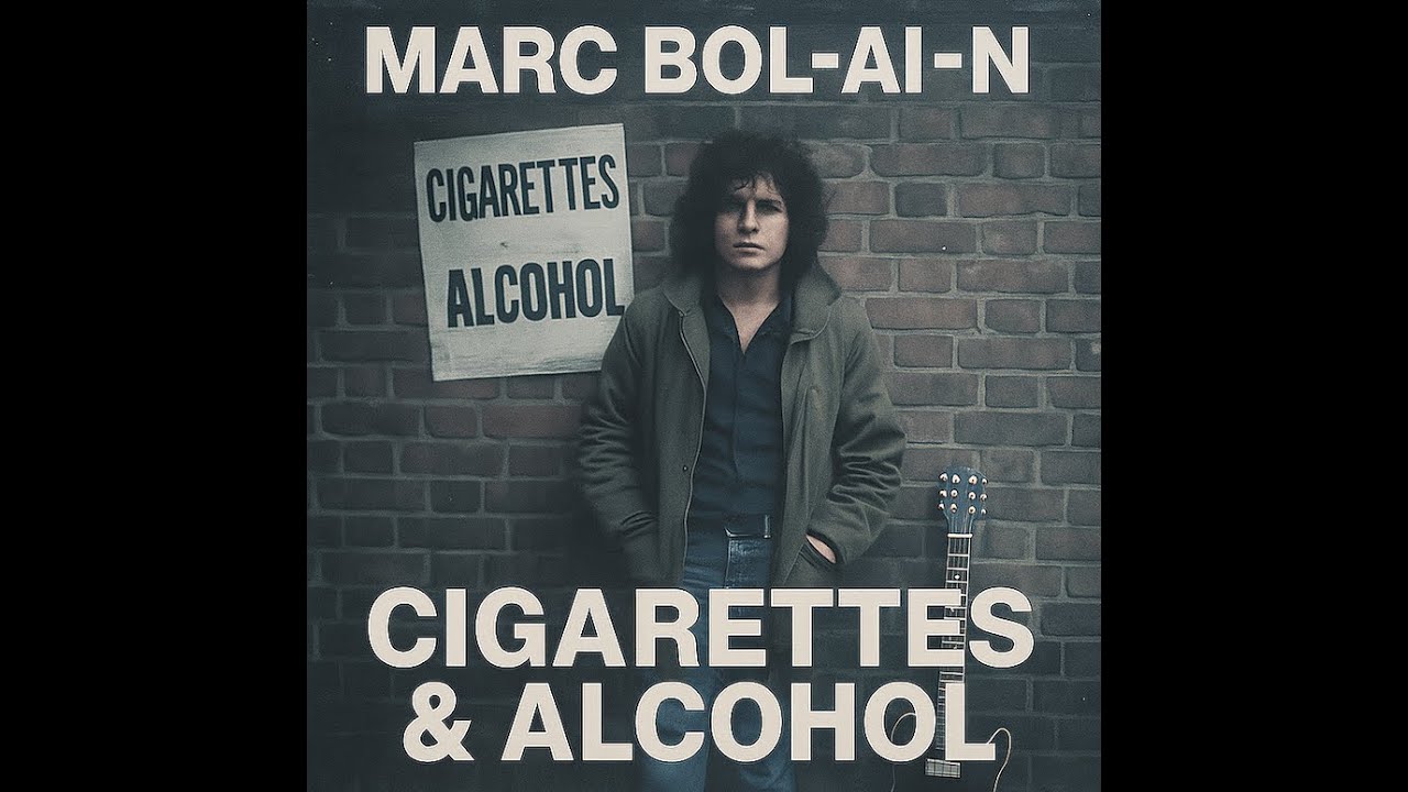What If Marc Bolan sang Cigarettes & Alcohol by Oasis? (cover by AI Marc Bol-ai-n)