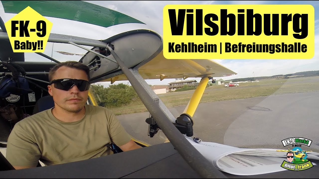Ultraleicht-Flug von Vilsbiburg EDMP nach Neustadt Saale EDFD | FK-9
