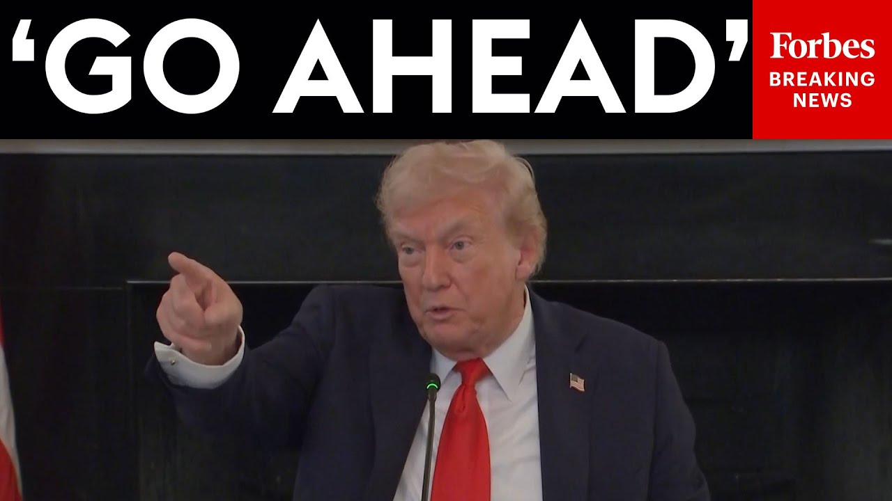 BREAKING NEWS: President Trump Takes Questions From Reporters On Eight Day Of Government Shutdown