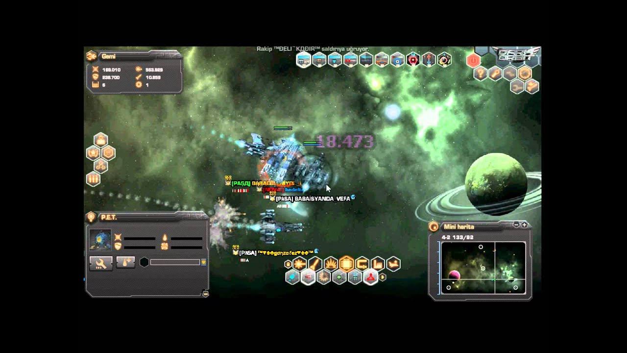 DARKORBİT TR3 PAŞA KLANI  PVP DE!